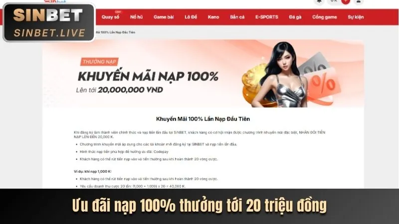 Hướng dẫn nhận khuyến mãi vi68